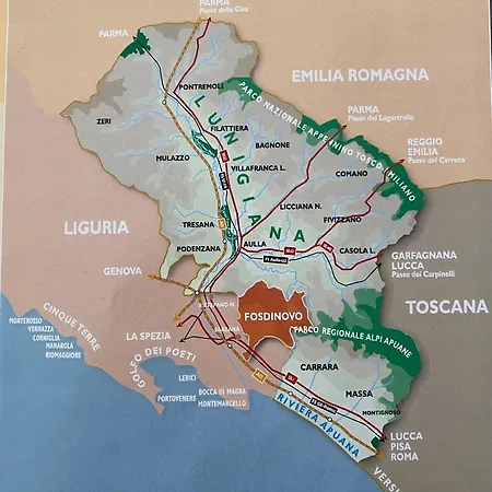 La Ginestra Bed & Breakfast Fosdinovo